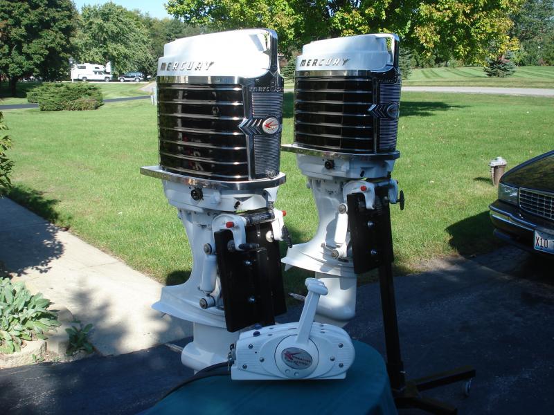 1961 twin Mercry 80hp Direct reversing